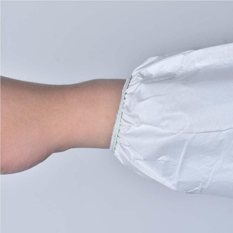 ZMDREAM Disposable Painters Coverall Hazmat Suit Size M to 3XL White Pack of 6 - Image 3